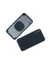 Tapa trasera con chasis para iPhone XR Negro