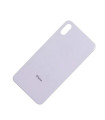 Back Cover For iPhone X Silver