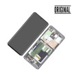 LCD Display / Screen + Touch - Original For Samsung S20 Ultra /G988 Grey (Original Service Pack)