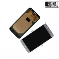 LCD Display / Screen + Touch - Original For Samsung J7 2017 /J730 Silver/Blue (Original Service Pack)
